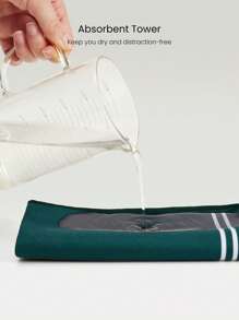 GLOWMODE Quick-Dry Cool Down Tennis Deodorizing Gym Workout Towel With Lanyard - Multicolor - View 5