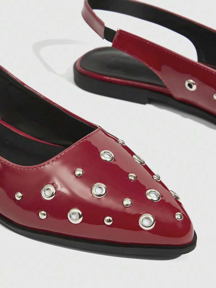 CUCCOO GRLICON Damen Y2K Stil Flache Schuhe, geeignet für Punk, Biker, Coole Mädchen, Halloween, Weihnachten, Party Outfits