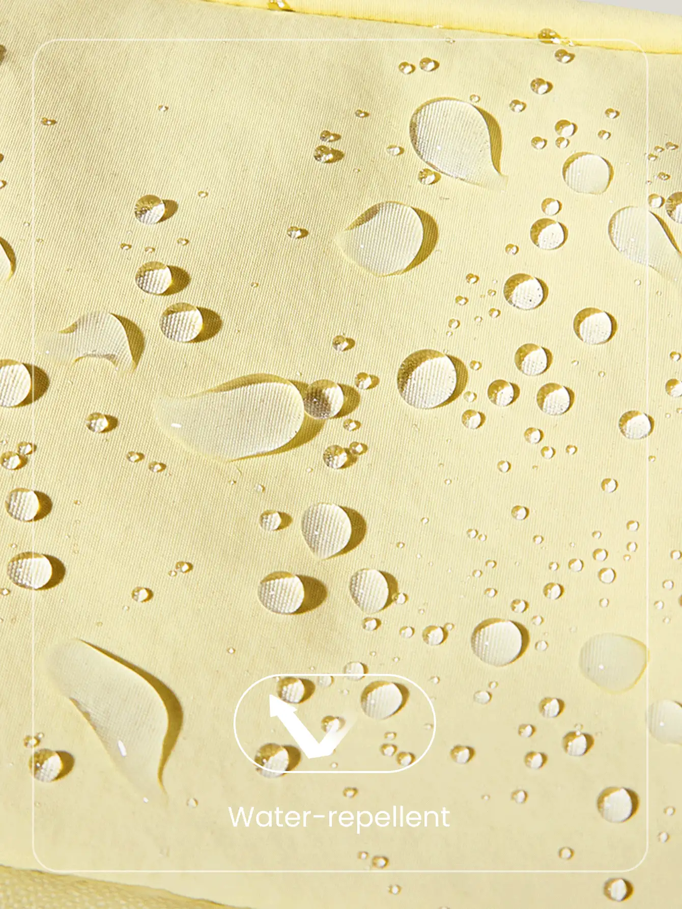 GLOWMODE 0.7L Matte Zipper Everywhere Belt Bag Water Repellent Waist Crossbody Bags With Adjustable Strap - Yellow - View 7