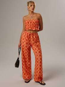 Forever 21 Women Casual Plain Trousers, Everyday Wear