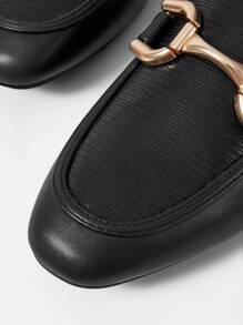 MOTF PREMIUM COMFORTABLE DAILY WEAR FLAT SLIP-ON SHOES FOR WOMEN FOR CHRISTMAS - Black - View 6