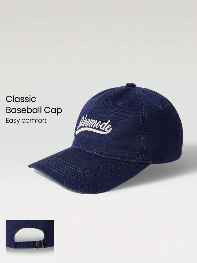 Casquette de baseball classique et légère avec logo Glowmode, fermeture réglable à l'arrière, pour un usage quotidien et décontracté