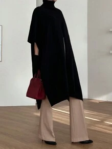 DAZY Quần ống loe dài cho nữ, quần dài giúp thon gọn và kéo dài chân cho nữ - Lạc đà - Xem 6