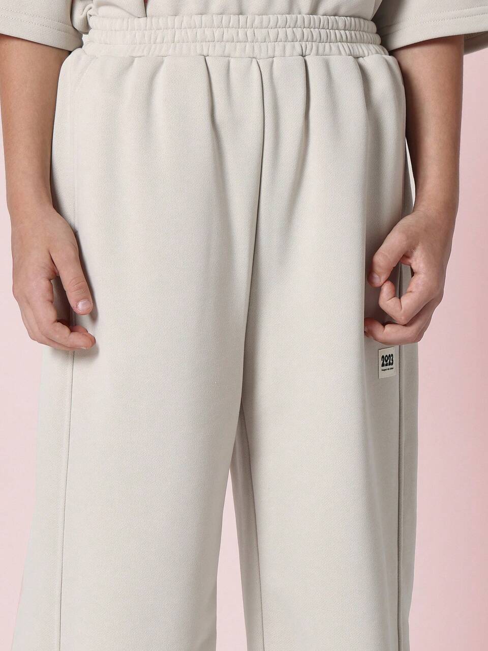Oversized Drawstring Comfort Two-Piece Set