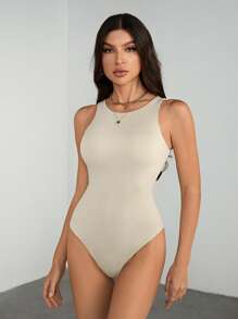 SHEIN Tall 3 件套纯色女式休闲紧身衣 - 彩色 - 查看 7