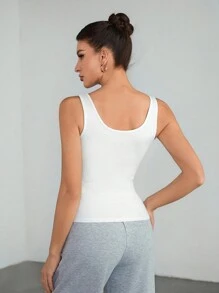 SHEIN Tall Women's Casual Solid Color Versatile Camisole