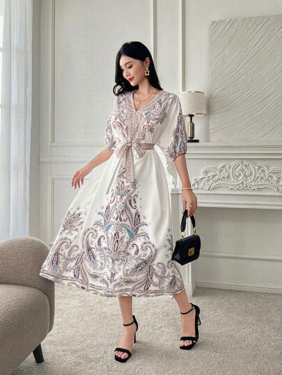 Women's Summer Boho Maxi Sundress Prom Dress Floral Dresses For Women Vacation Outfits Women