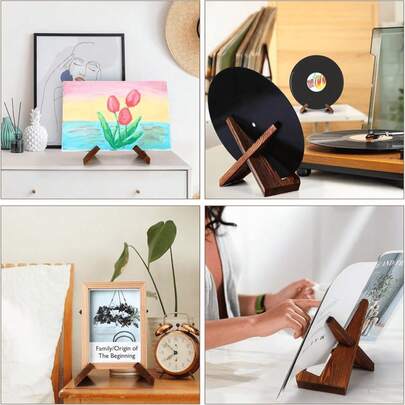 1 件手工制作的木制食谱书架，乡村农舍食谱书架，适用于厨房台面和橱柜！