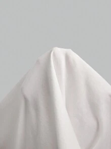 Ontre Camiseta casual de mujer blanca con cuello redondo, manga corta y cintura con lazo, ideal para vacaciones primavera 2025, abrigo casual de otoño, camiseta blanca
