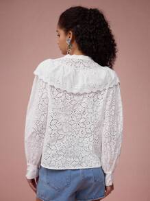 2026 Top casual minimalista de moda diaria para mujer - Blanco - Ver 7