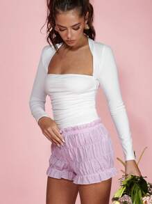 COSMINA 女士白色优雅正式衬衫、办公室时尚服装、灵感来自影响者、老钱风格、女士夏季服装