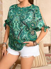 SHEIN LUNE 大码休闲纽扣衬衫，时尚日常穿着