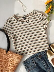 Comfortcana 女士加大码夏季T恤，时尚