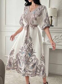 DAZY Women's Summer Boho Maxi Sundress Prom Dress