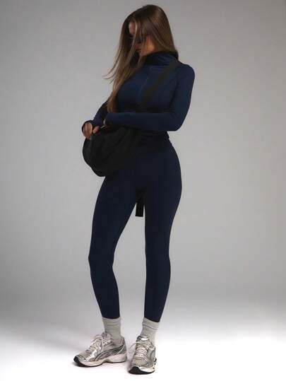 Musera Sport 高腰修身运动紧身裤 健身 跑步 日常 健身房 秋冬 普拉提 休闲