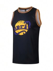 Manfinity Sport Corelite 男子篮球蛇字母印花健身背心