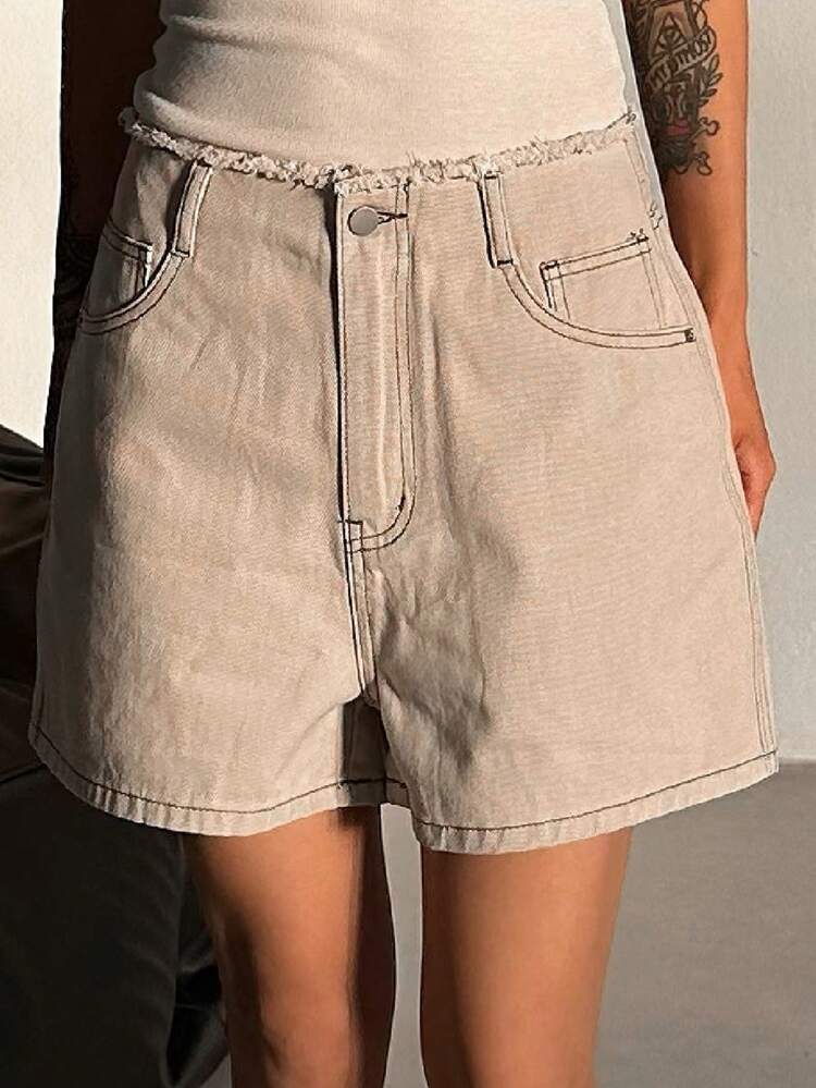 Women's Comfortable Loose Casual Denim Shorts, Summer New Arrival Jorts