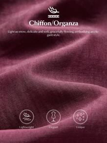 Ontre Pantalones casuales sueltos de mujer de organza y angora roja, moda minimalista, para uso diario, primavera/verano - Café integral - Ver 7