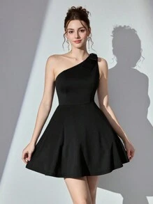 Poshira Women's Elegant Solid Color Off The Shoulder Ruched Prom Dress,Women's Spring Dresses, Date Night Dresses, Oversized Stylish And Slim,Women's Spring And Summer Fashion Party Party Date Holiday Wedding Celebrity Dress, Fashionable Waist Wedding Guest Dress