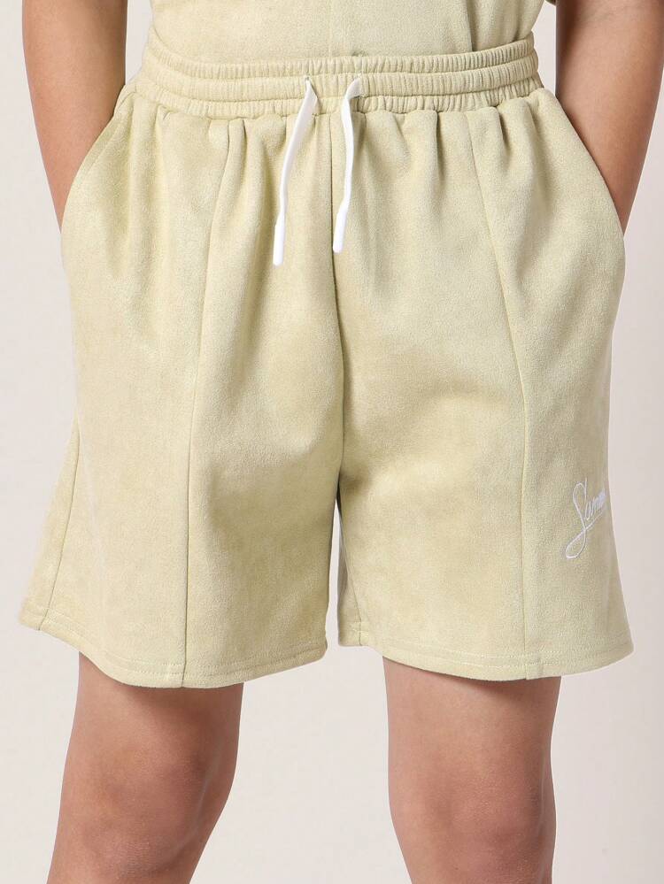 Suedette Casual Streetwear T-Shirt Co-Ords