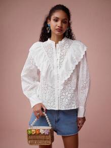 2026 Top casual minimalista de moda diaria para mujer - Blanco - Ver 4