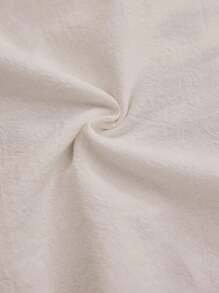 Forever 21 Men's Drawstring Waist Wide Leg Pants - White - View 8