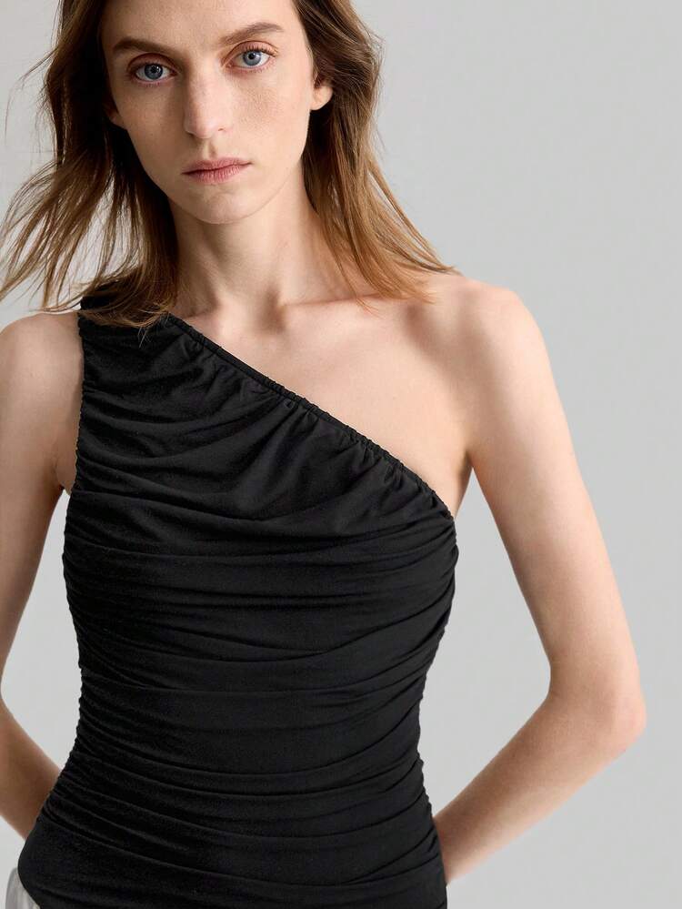 Spring Outfits For  Women's Elegant Color Block Sleeveless Long Dress