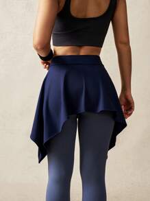 VARSITIE Leggings ceñidos con cordones minimalistas para mujeres, para el ocio y las vacaciones