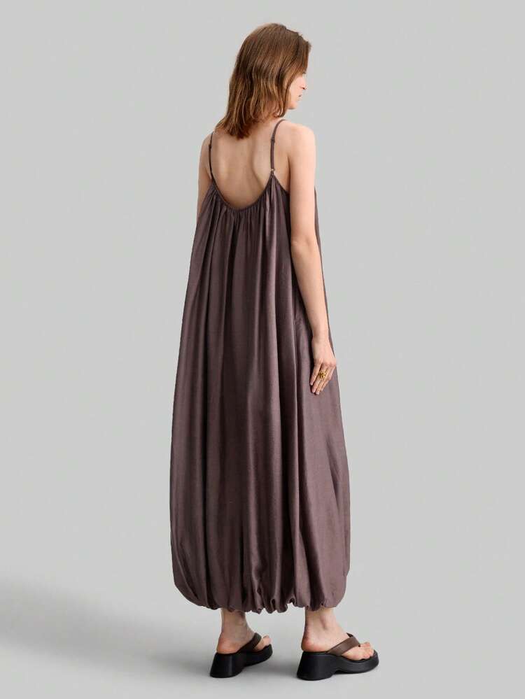 Spring Outfits For Women's Casual Simple Stylish Long Dress For Daily Wear