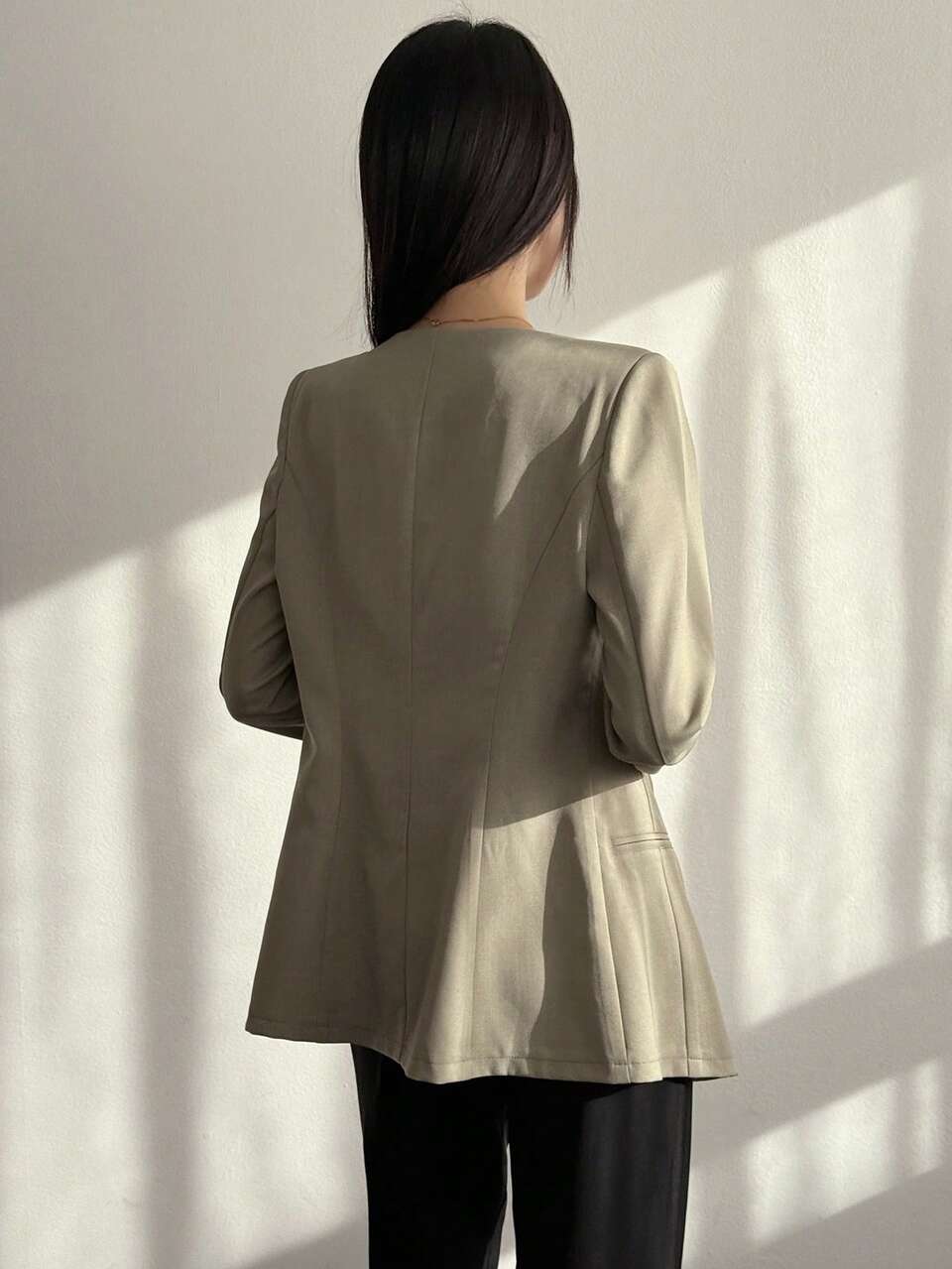 Women's Elegant Vintage Design Suit Jacket, Summer New Arrival Women Blazers, Fall Clothes Business Attire Western Outfits For Women