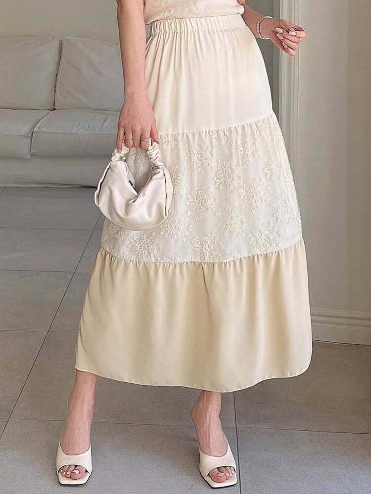 Women's New Bohemian Style Summer Skirt Low Rise