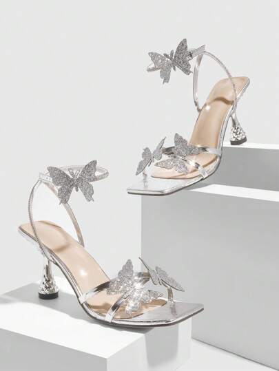 CUCCOO SZL Women's Fashion Sexy High Heel Sandals, Minimalist & Casual For Everyday Wear