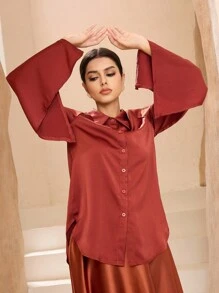 Graceveil Women's Simple Fashion Casual Everyday Blouse