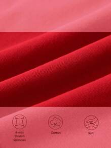 Cozy Pixies 2 Stücke/Set Baby Jungen/Mädchen Farbblock-Naht Rundhals Kurzarm-Top und Sport-Shorts