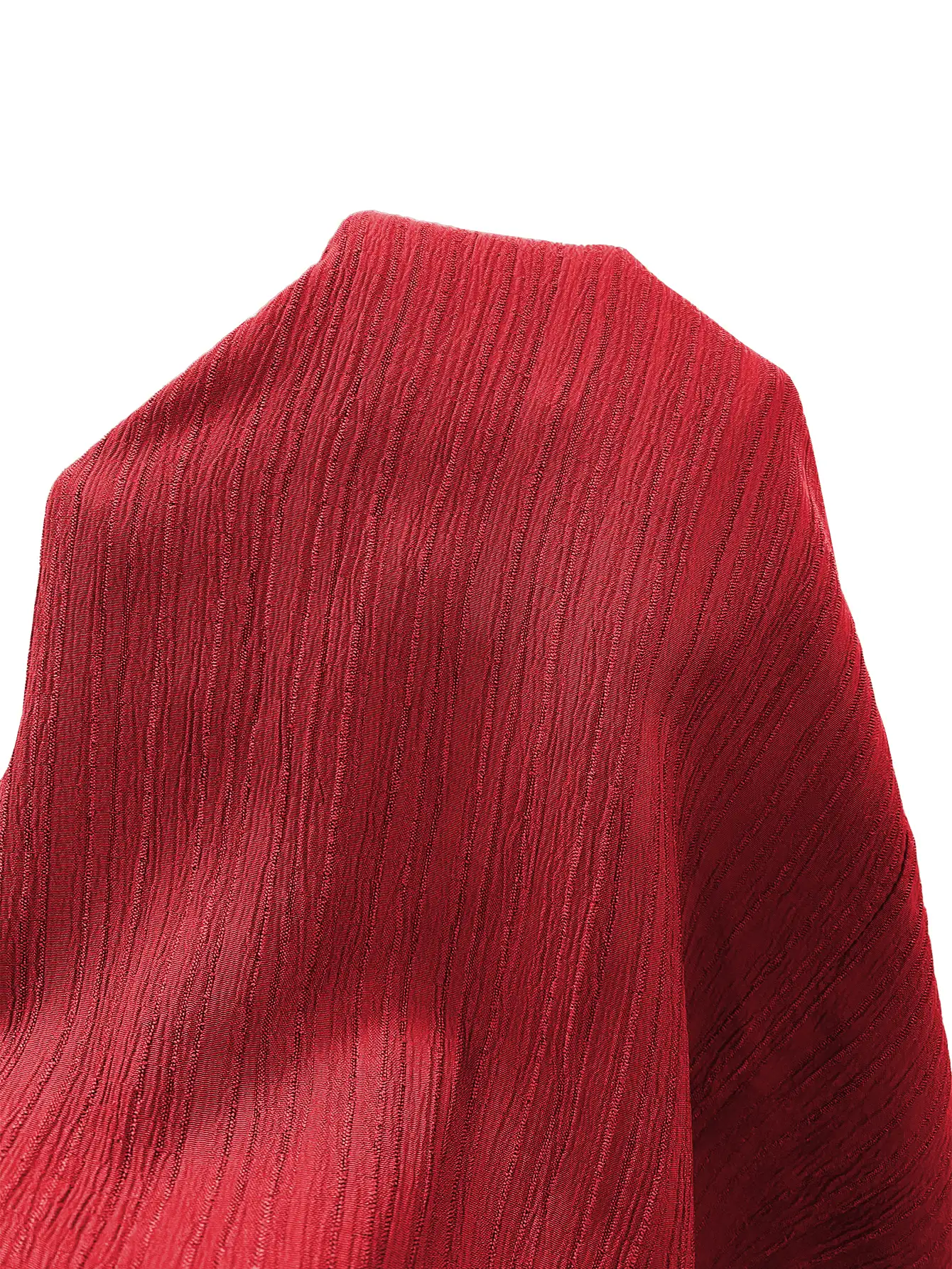 Breezaya Women's Fashionable Solid Color Camisole Top And Long Pants Set For New Year Clothes - Red - View 7