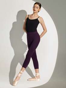 Dansine Ballet Elegant High Elasticity Dance 3/4 Length Leggings