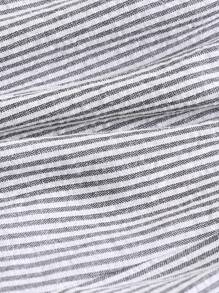 Cozy Pixies 2pcs Baby Boy Set - Collared Short Sleeve Top & Elastic Waist Shorts - Multicolor - View 7