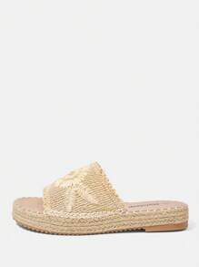 Styleloop Women's Thick Sole Bohemian Style Fashion Sandals Spring Shoes Spring Break Easter - Beige - View 4