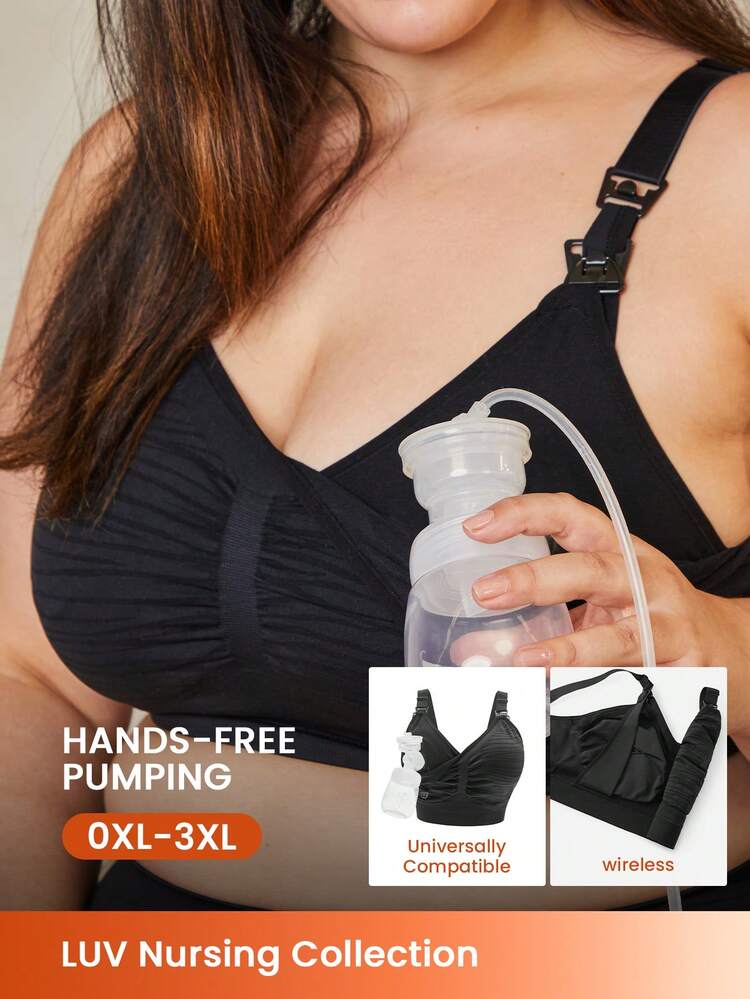Plus Pumping & Nursing Maternity Bra