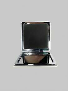 ROMWE Kawaii 便携式化妆镜、台式化妆镜和旅行装化妆镜 - 白色 - 查看 2