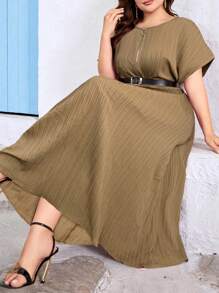 Mulvari Styl Plus Size Casual, Minimalistyczna moda, Codzienne ubranie