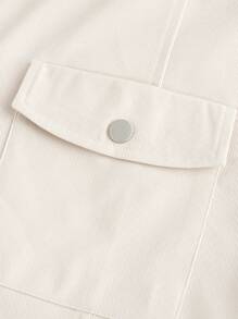 Gameset SHEIN Sport Naturehike 女士户外休闲衬衫，简约时尚，适合日常穿着 - 杏色 - 查看 4