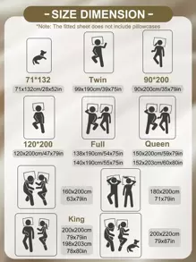 1件床裙，床上用品，床垫保护罩，床罩，舒适家纺，透气防起球床垫保护罩，纯色床罩，家居装饰，卧室/宿舍床罩，适用于所有床型 - 单人床、双人床、大号床、特大号床，四季皆宜，可机洗，防尘防滑，不含枕头和枕套，秋季装饰，房间装饰 - 藍色 - 查看 4