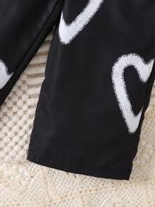 2pcs Simple & Fashionable Young Girl Camisole And Pants Set, Casual Everyday Outfit