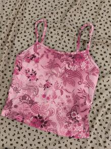 Attitoon Áo ba lỗ bó sát gợi cảm thường ngày màu hồng cho nữ, họa tiết xếp nếp gợi cảm cổ điển, hoa văn cổ điển, phong cách La Mã cổ điển, phong cách Rock - trắng - Xem 3