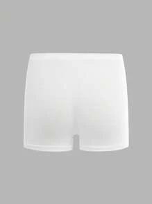 SHEIN 7pcs/Pack Tween Boy Casual Comfortable Solid Waist Elastic Boxer Briefs - Multicolor - View 11