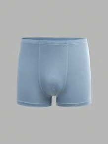 SHEIN 7pcs/Pack Tween Boy Casual Comfortable Solid Waist Elastic Boxer Briefs - Multicolor - View 9