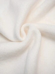 Maija Spring New Style Valentine's Day White Knitted Elegant Women's Cardigan Gorgeous Daily Casual Romantic Urban Vacation Suitable For Outing Parties Wedding Guests Old Money Style Bohemian 90s Women's Clothing,Knitted Sweater,Autumn Outfits For Women - White - View 9