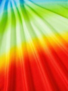 SHEIN 1 szt. Młodzi chłopcy/dziewczęta swobodny, zabawny, uroczy, tęczowy, ombre, nadruk, narzutka na strój kąpielowy, odpowiedni na wycieczki, wakacje, pływanie, gorące źródła, plażę, surfing, wiosnę/lato