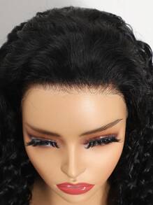 ALL READY WIG 深波浪无胶假发 13x4 预剪发 女士前蕾丝假发 180% 密度深卷发人发假发 预拔深波浪前假发 带婴儿头发 - S1B - 查看 4
